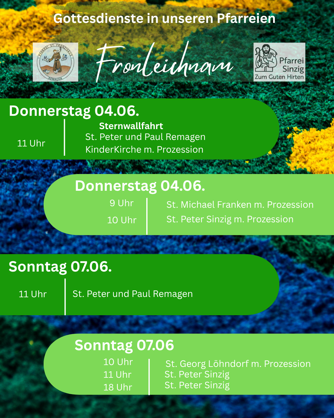 Flyer Fronleichnam 2026