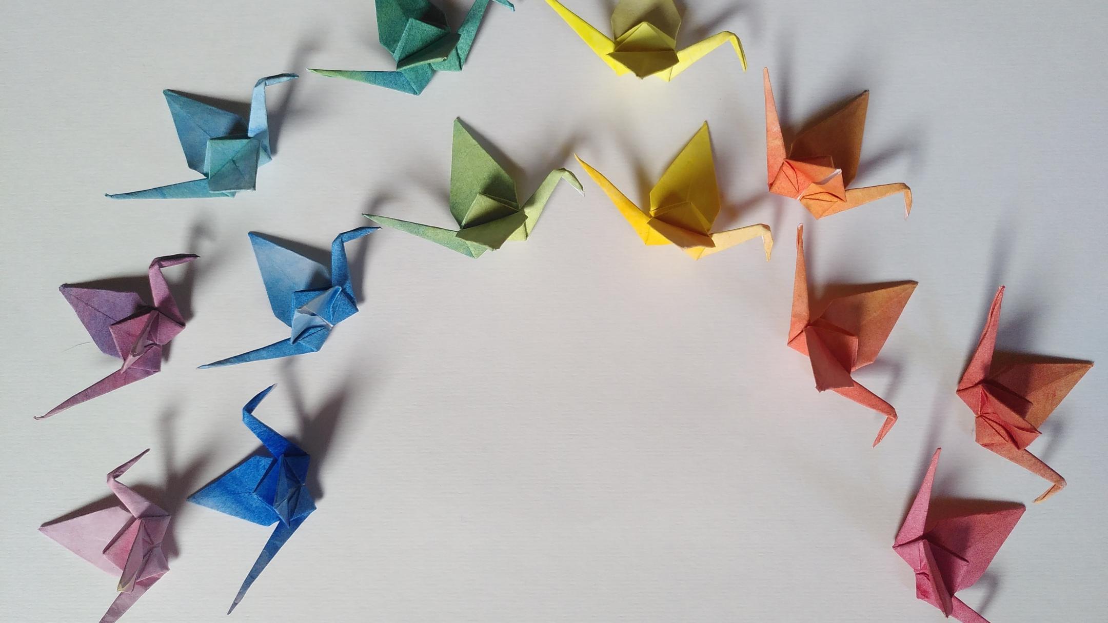 Papier Vögel 3